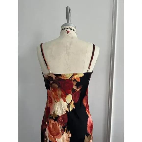 Anthropologie x Resa - Floral Print Maxi Dress with Spaghetti Straps, Size M - Picture 10 of 13